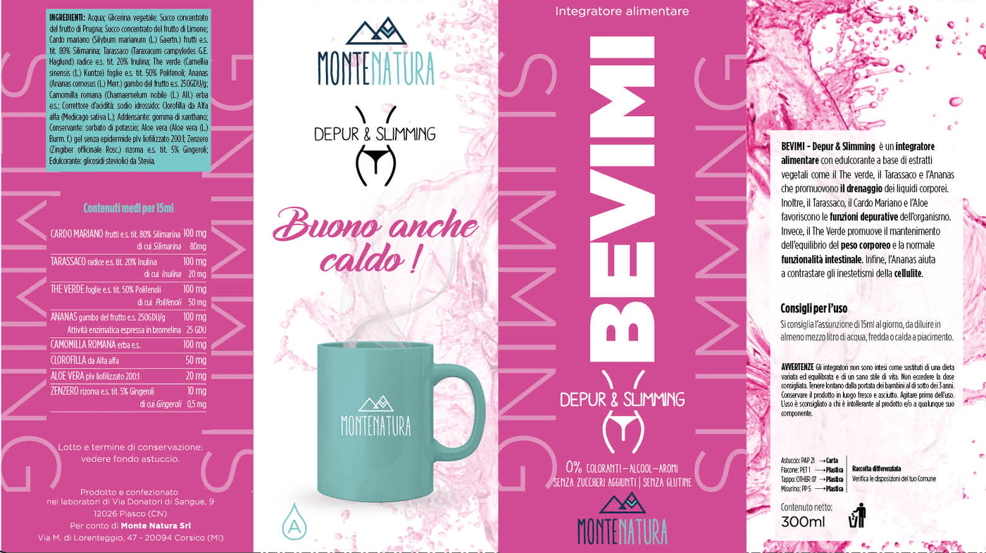 Astuccio BEVIMI depur&slimming